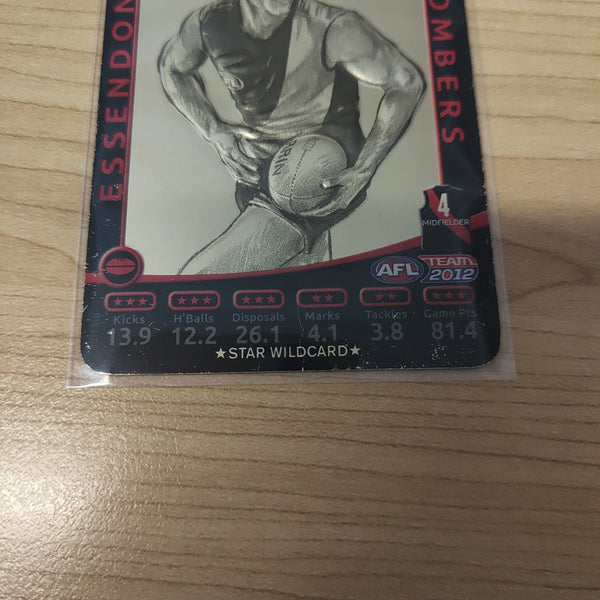 2012 Teamcoach Star Wildcard Jobe Watson Essendon SW-05