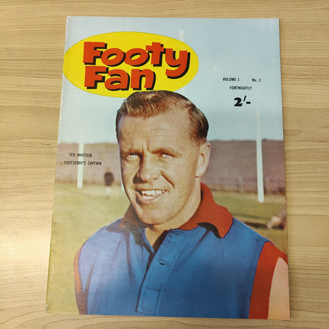 Footy Fan 1963 Vol. 1, No.3 Football Magazine