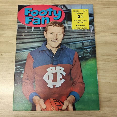 Footy Fan 1963 Vol. 1, No.7 Football Magazine