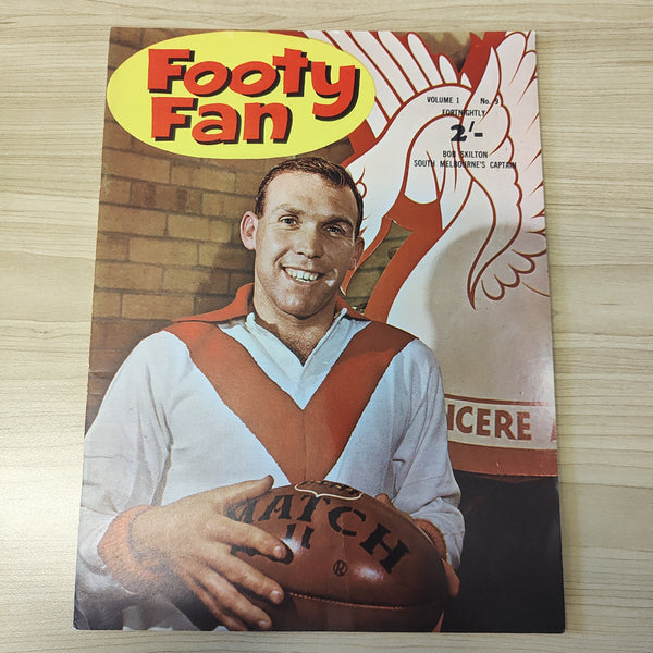 Footy Fan 1963 Vol. 1, No.9 Football Magazine
