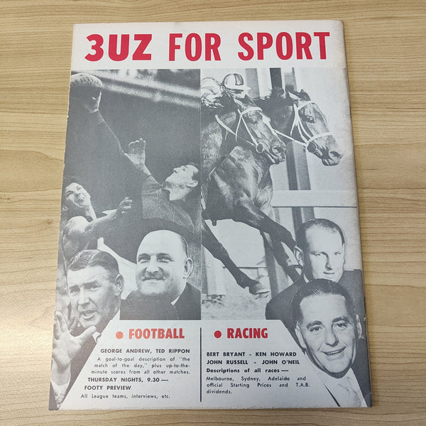 Footy Fan 1963 Vol. 1, No.9 Football Magazine