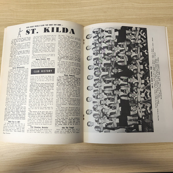 Footy Fan 1963 Vol. 1, No.10 Football Magazine