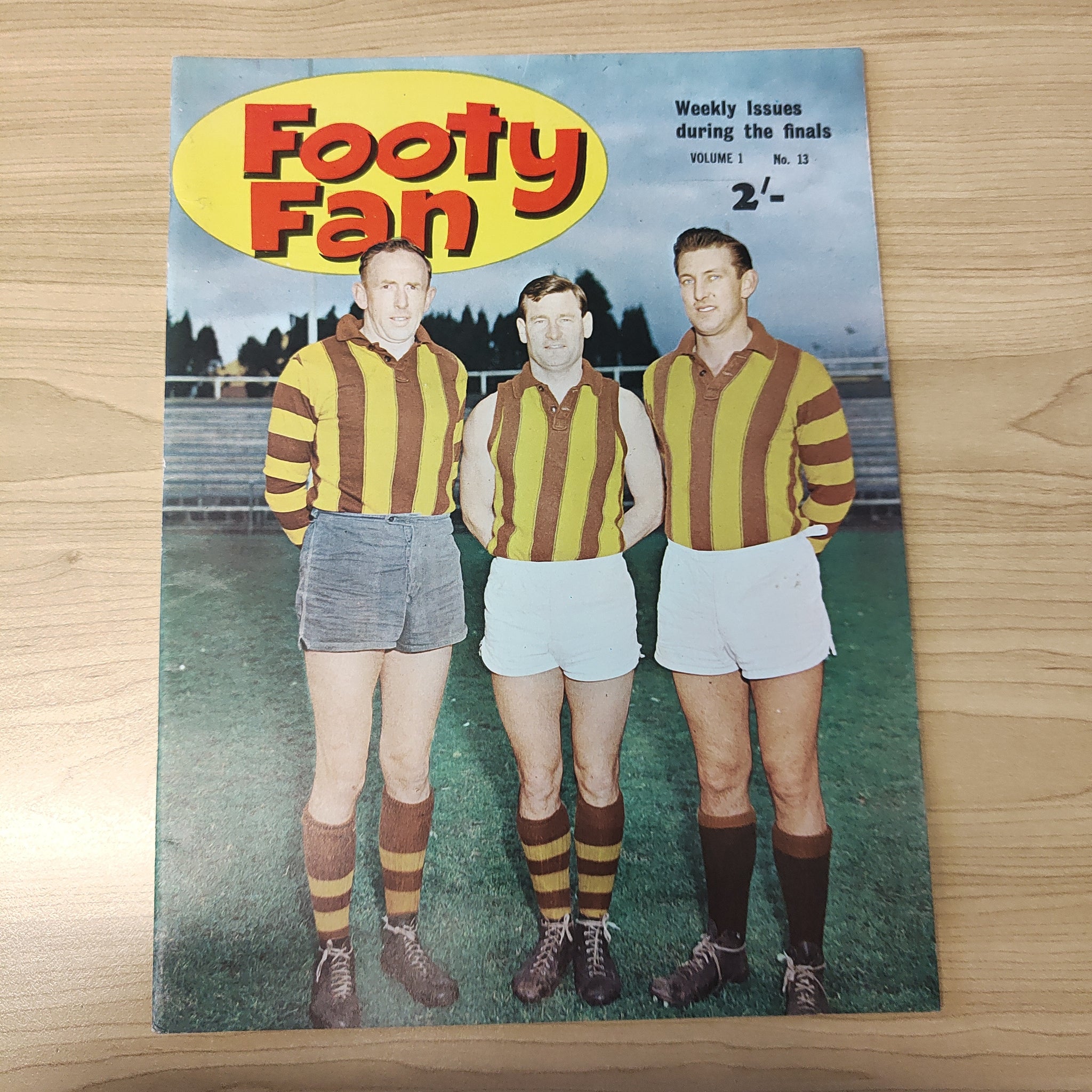 Footy Fan 1963 Vol. 1, No.13 Football Magazine