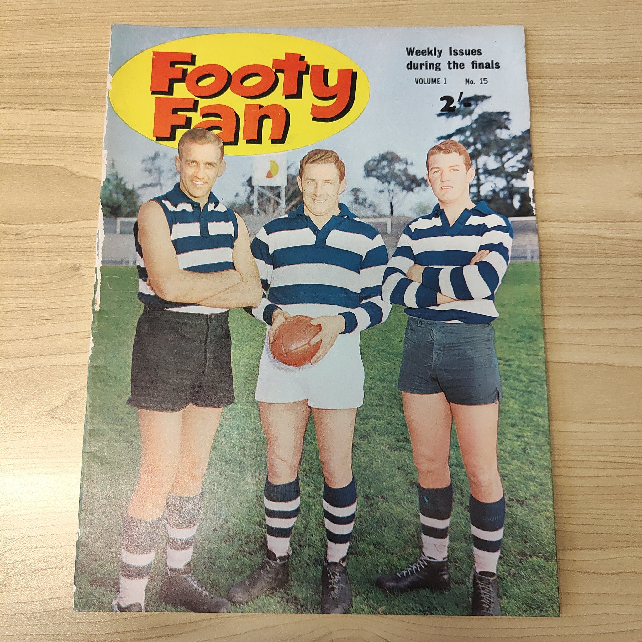 Footy Fan 1963 Vol. 1, No.15 Football Magazine