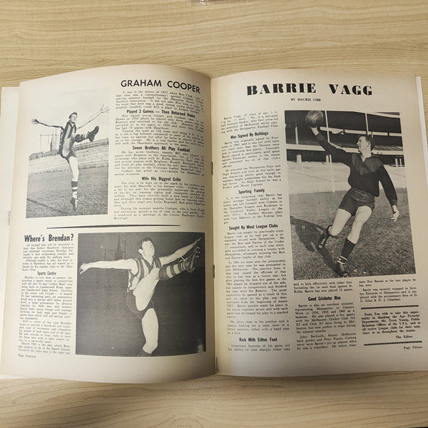 Footy Fan 1963 Vol. 1, No.15 Football Magazine