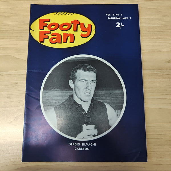 Footy Fan May 9 1964 Vol. 2, No.3 Football Magazine