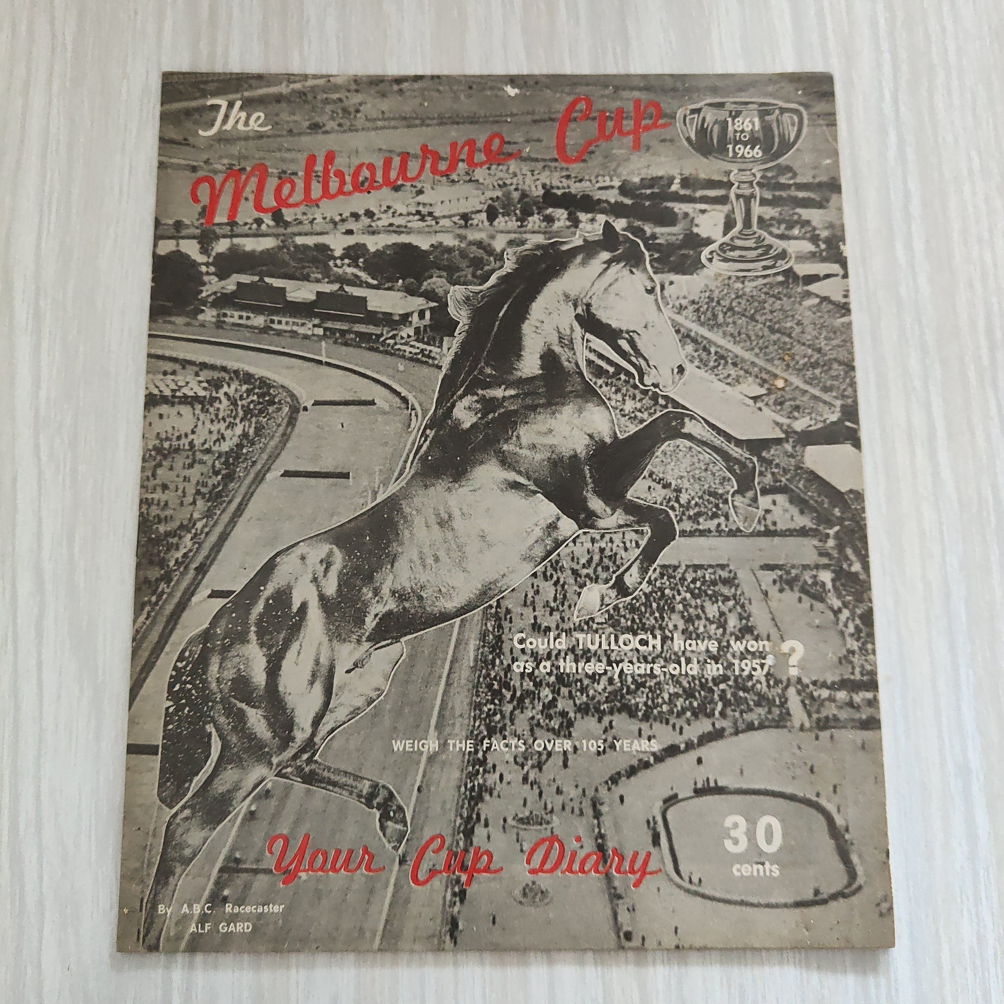 Racing 1966 The Melbourne Cup Horse Racing Magazine Tulloch Cover