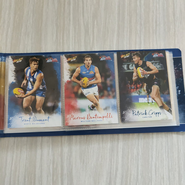 2018 Select Footy Stars Album With Assorted Cards Including Bursts