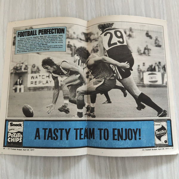 Football 1977 April 25 South Australia Football Budget Magazine