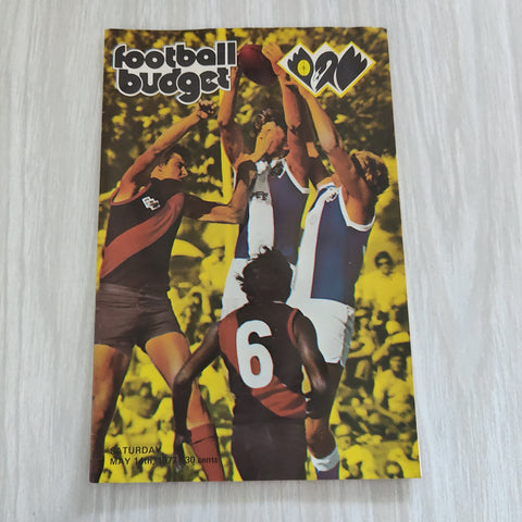 Football 1977 May 14 Western Australia Football Budget Magazine