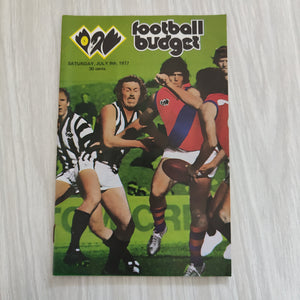 Football 1977 July 9 West Australia Football Budget Magazine