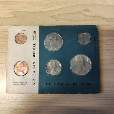Australia 1966 Royal Australian Mint Uncirculated Coin Set. Rare