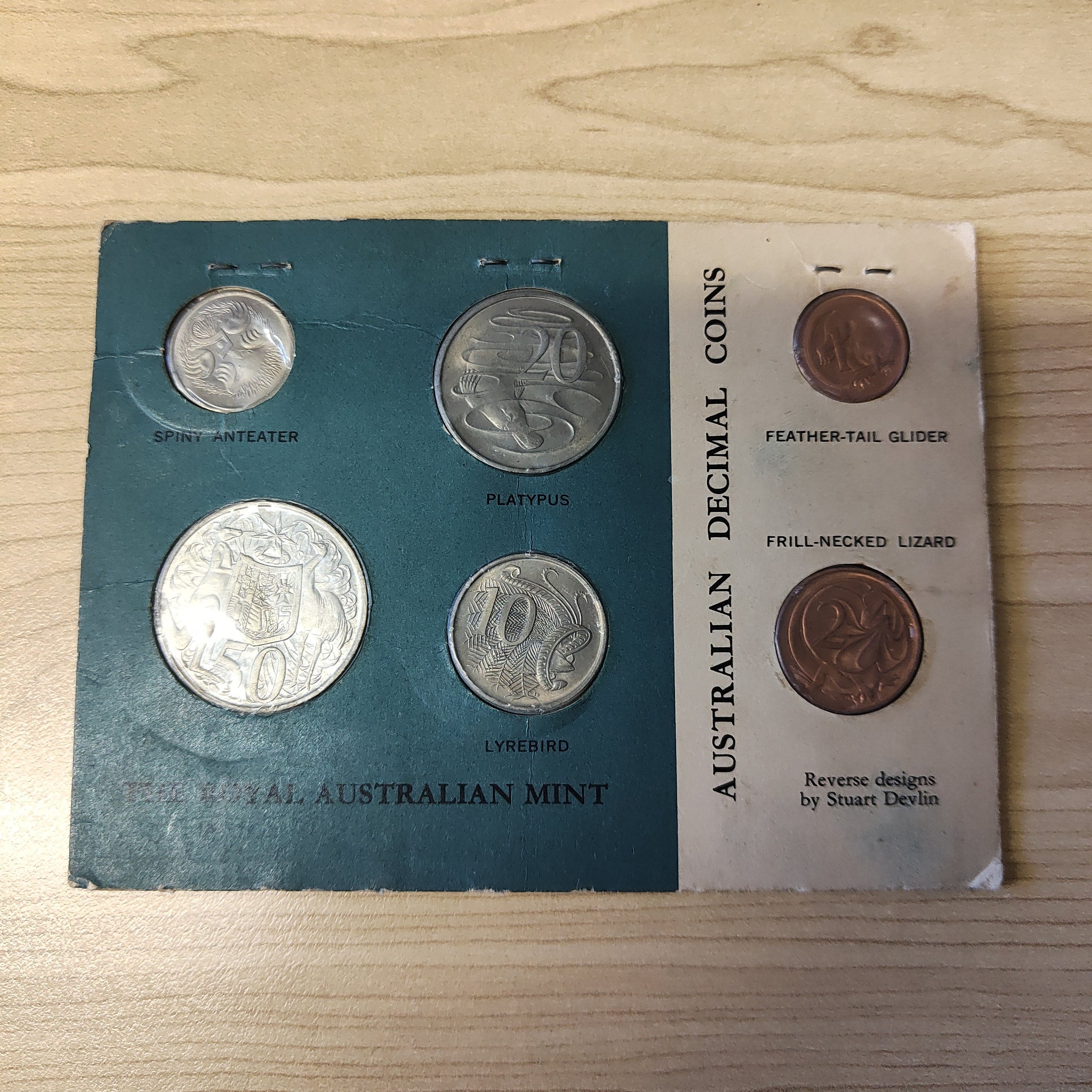Australia 1966 Royal Australian Mint Uncirculated Coin Set. Rare