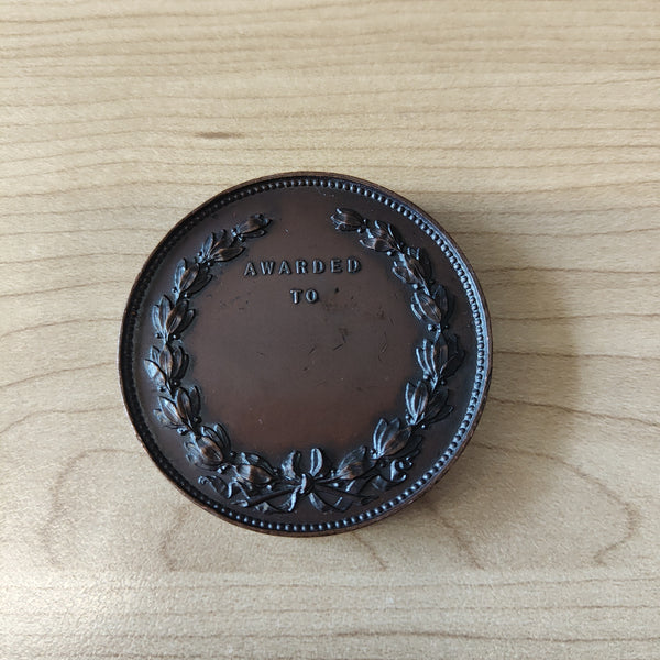 India 1883-84 Calcutta International Exhibition Bronze Medal