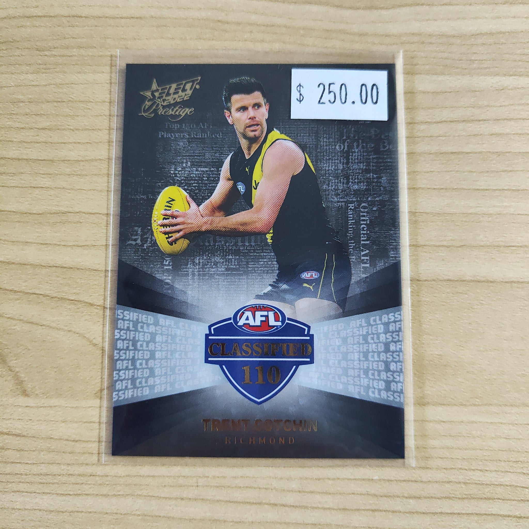 2022 Select Prestige Classified 110 Trent Cotchin Richmond 13/60