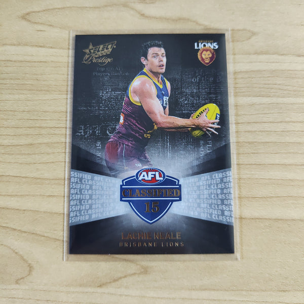 2022 Select Prestige Classified 15 Lachie Neale Brisbane Jumper Number 09/60