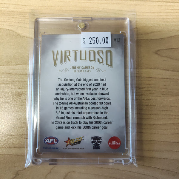 2022 AFL Select Footy Stars Virtuoso Jeremy Cameron Geelong 42/70