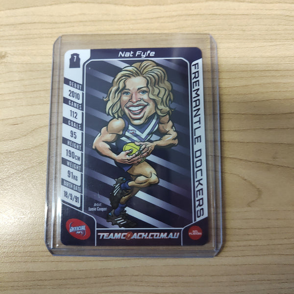 2016 Teamcoach Trophy Magic Wildcard Nat Fyfe Fremantle MW-06