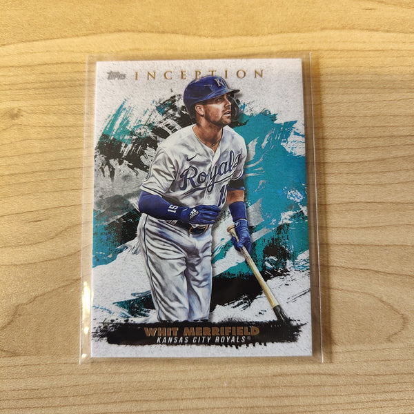 2021 Topps Inception Whit Merrifield Baseball Card