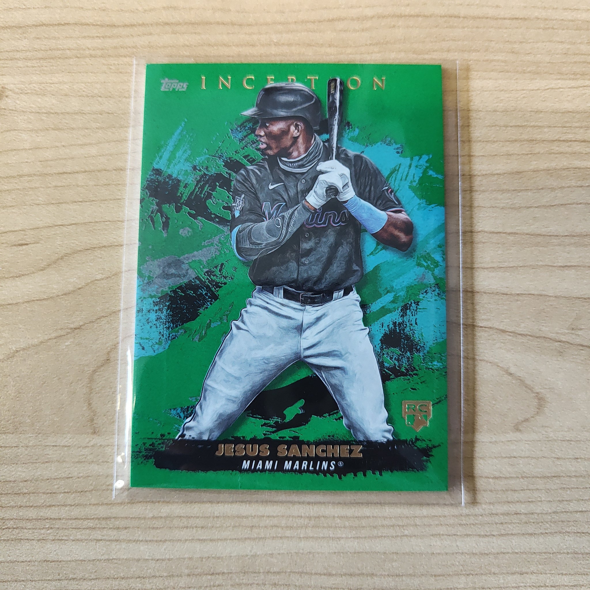 2021 Topps Inception Rookie Card Jesus Sanchez Baseball Card