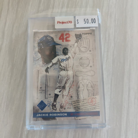 2021 Topps Project 70 Jackie Robinson Card #125 Artist The Shoe Surgeon Baseball Card