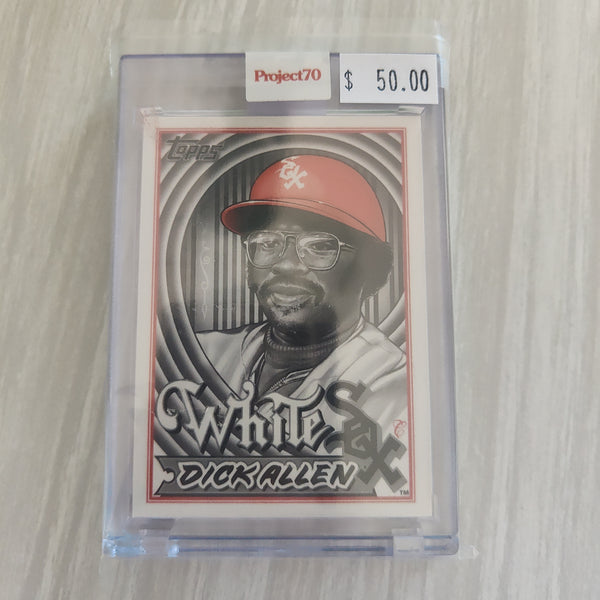 2021 Topps Project 70 Dick Allen Card #155 Artist Mister Cartoon Baseball Card