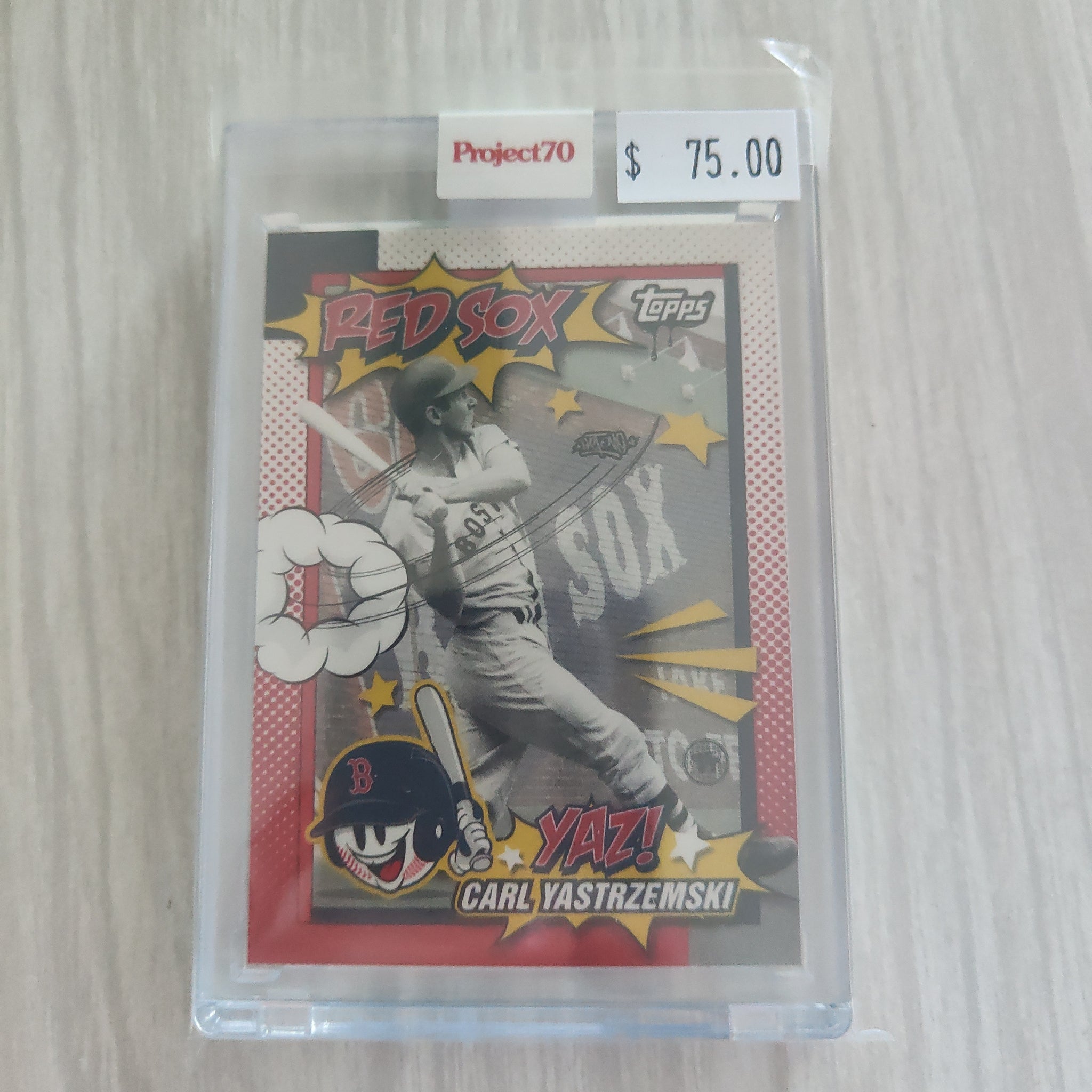 2021 Topps Project 70 Carl Yastrzemski Card #201 Artist Toy Tokyo Baseball Card