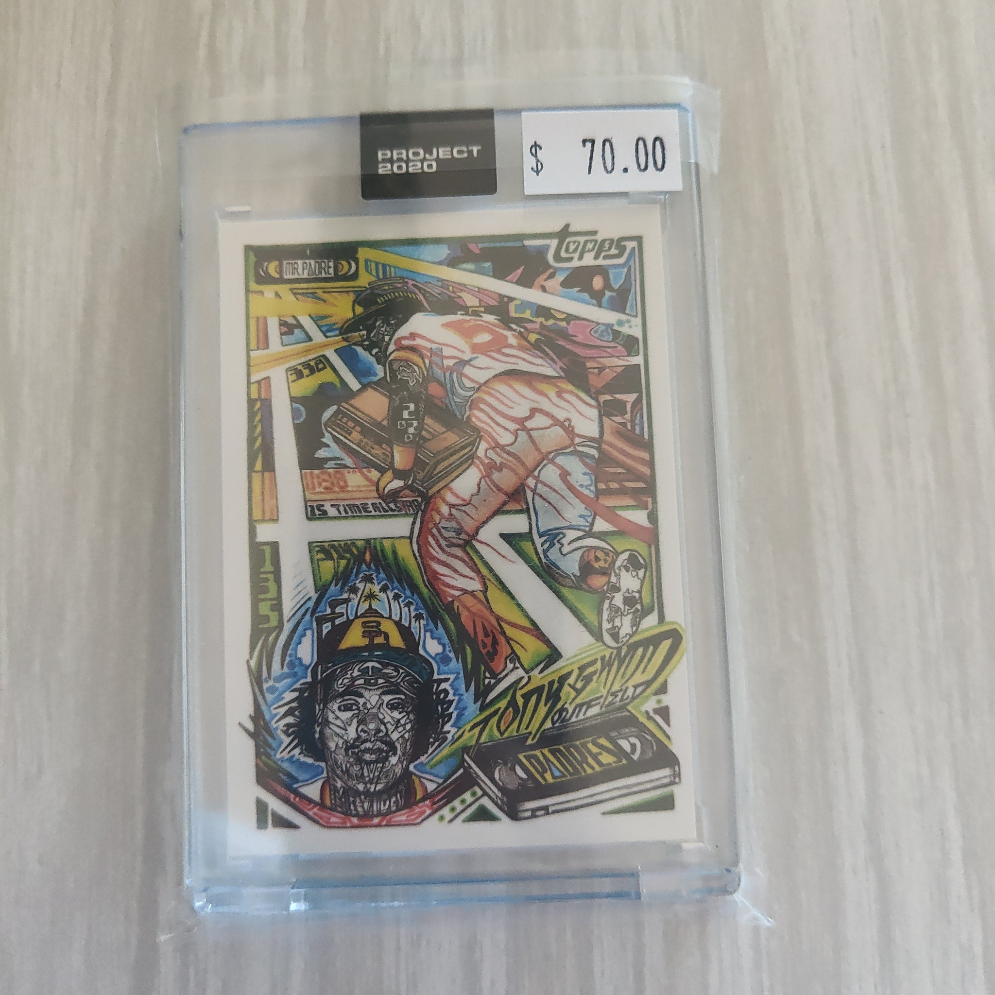 2020 Topps Project 2020 Tony Gwynn Card #318 Artist JK5 Baseball Card