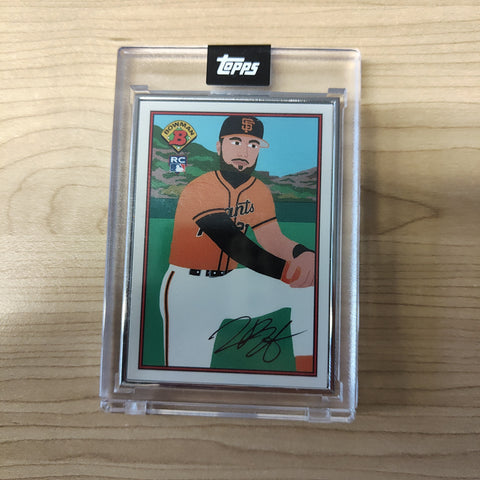 2021 Topps Card Joey Bart Giants #08 Artist Proof 85/89 Baseball Card