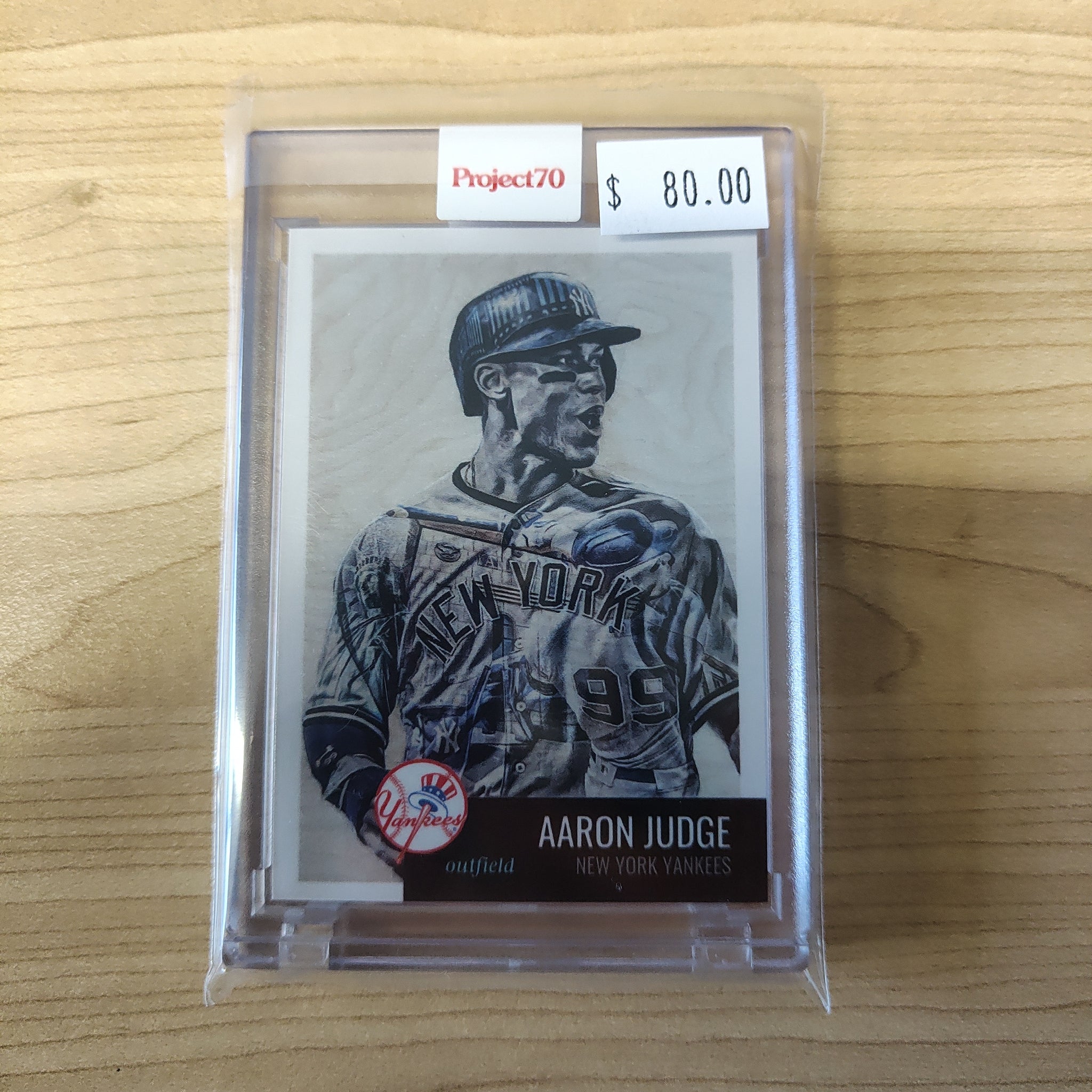 2021 Topps Project 70 Aaron Judge Card #11 Artist Lauren Taylor Baseball Card