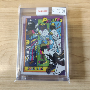 2021 Topps Project 70 Dock Ellis Card #109 Artist Ermsy Baseball Card
