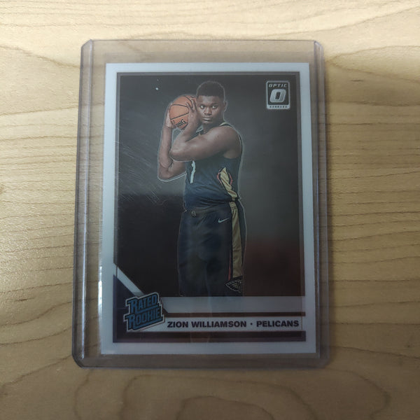 2020 Panini Optic Rated Rookie Zion Williamson NBA Basketball Card
