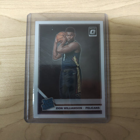 2020 Panini Optic Rated Rookie Zion Williamson NBA Basketball Card