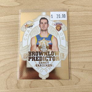 2019 Select Gold Brownlow Predictor Darcy Gardiner Brisbane