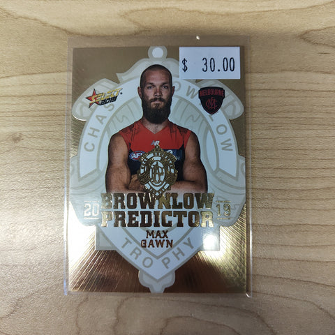2019 Select Gold Brownlow Predictor Max Gawn Melbourne