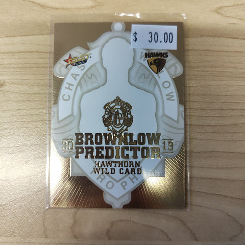 2019 Select Gold Brownlow Predictor Hawthorn Wild Card