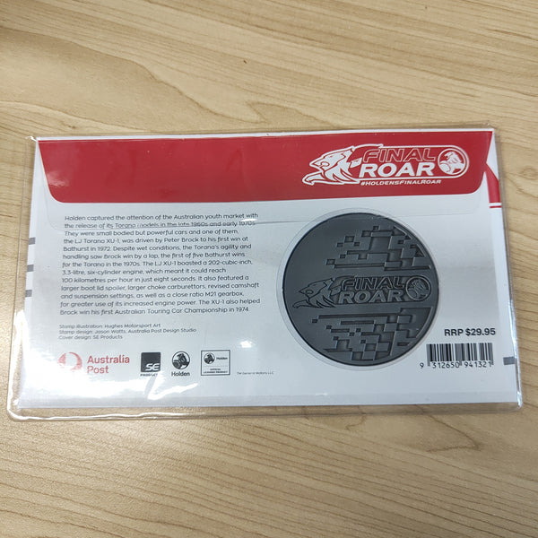 2021 Holden's Final Roar '72 LJ Torana XU-1 Medallion Limited Edition PNC 1477/2200