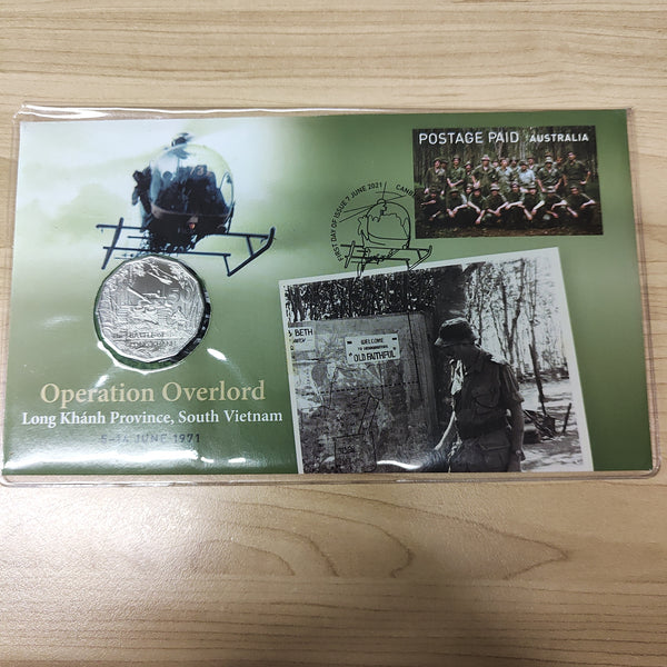 Australia 2021 50c Operation Overlord Long Khanh Province, South Vietnam PNC