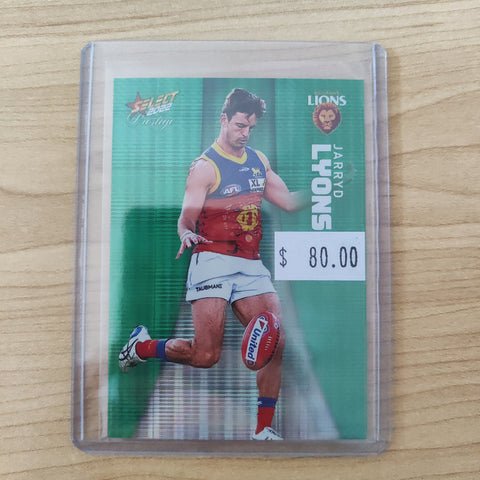 2022 Select Prestige Green Parallel Jarryd Lyons Brisbane 26/60