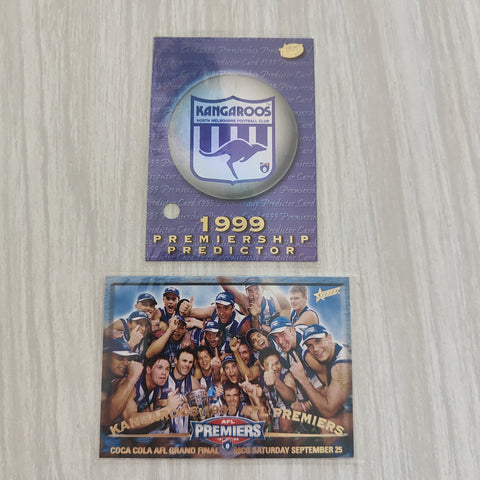 1999 Select North Melbourne Premiership Redemption Set