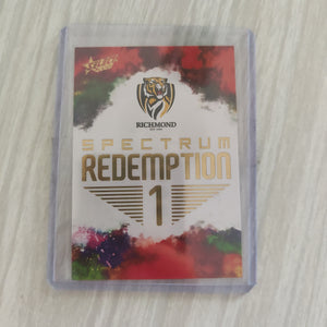 2022 AFL Footy Stars Spectrum Redemption 1 Card Richmond 082/125