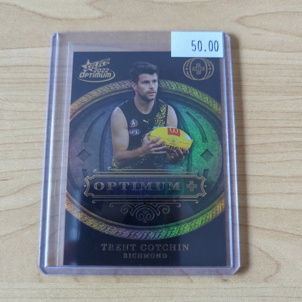 2022 AFL Select Optimum Plus Parallel Trent Cotchin Richmond No.80/115