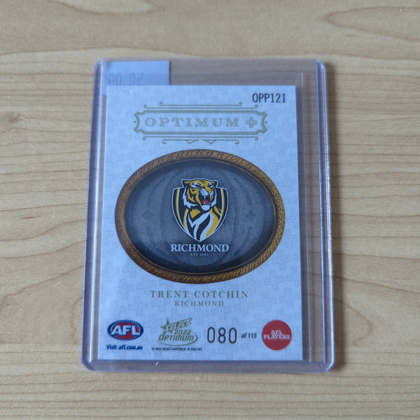2022 AFL Select Optimum Plus Parallel Trent Cotchin Richmond No.80/115