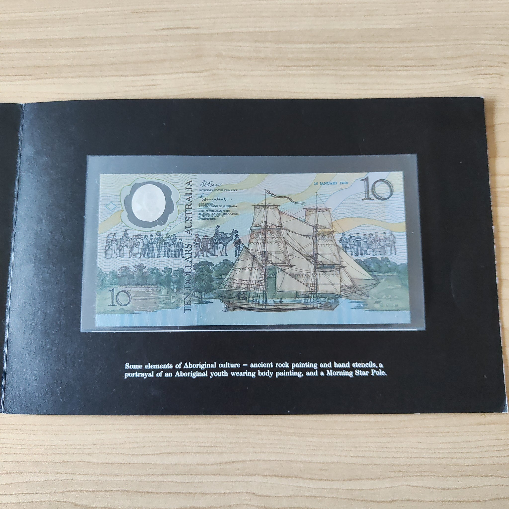 Australia 1988 $10 Bicentenary Commemorative First Polymer Banknote St ...