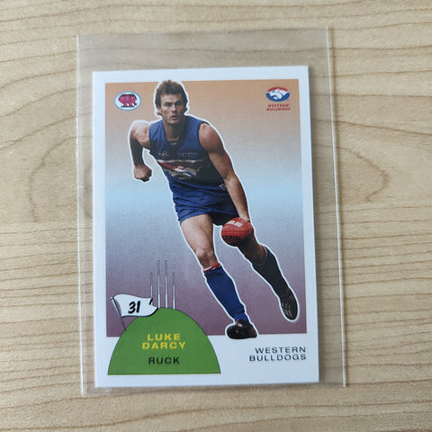 2003 Select Scanlens Luke Darcy Western Bulldogs No.14/60