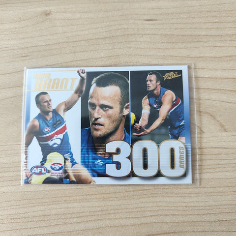 2006 Select Supreme 300 Game Case Card Chris Grant Western Bulldogs LOW NUMBER No.003