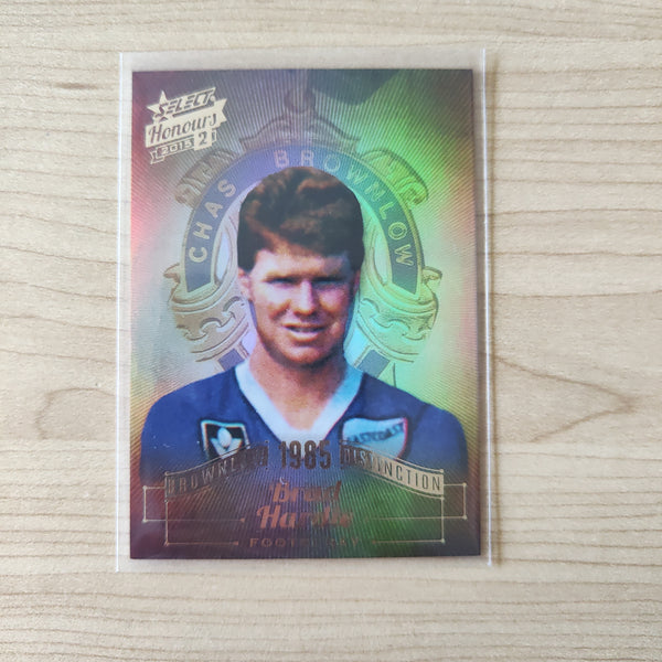 2015 Select Honours 2 Brownlow Brad Hardie Footscray Western Bulldogs No.009/200