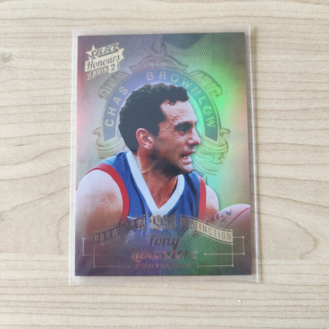 2015 Select Honours 2 Brownlow Tony Liberatore Footscray Western Bulldogs No.009/200
