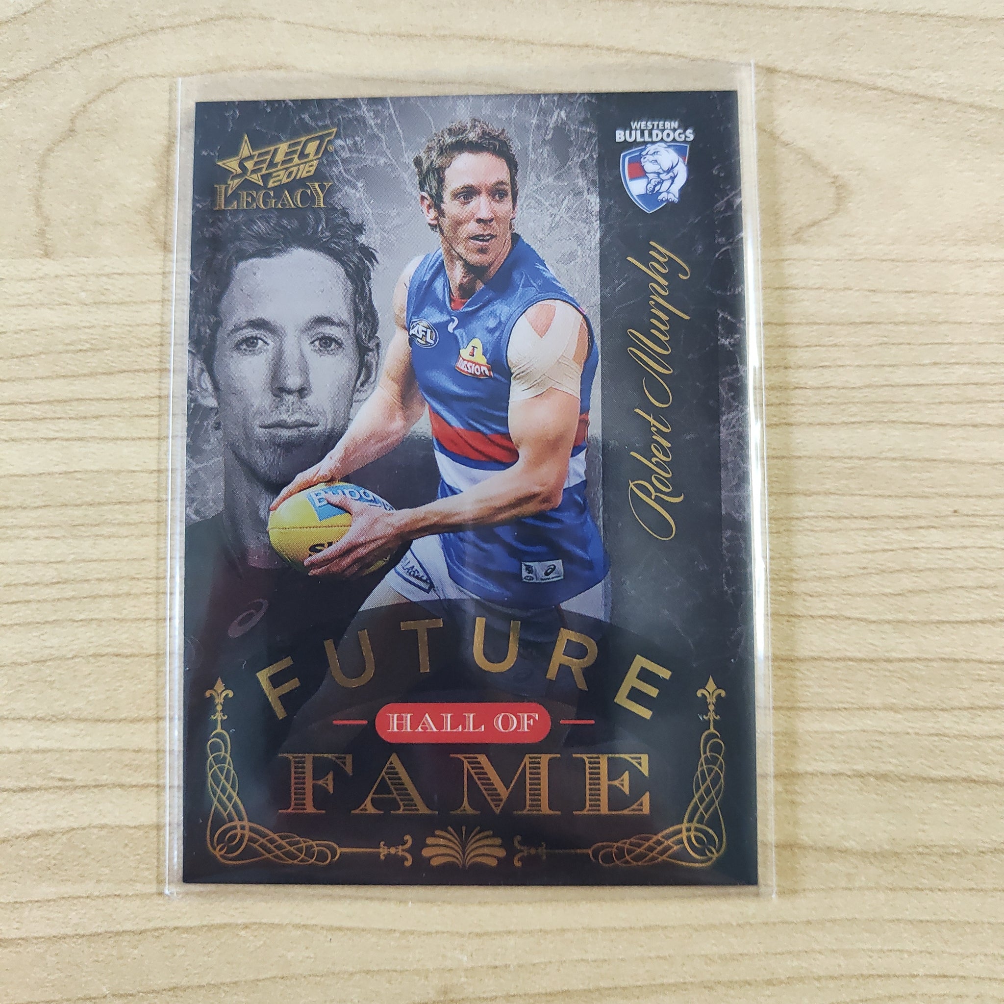 2018 Select Legacy Future Hall of Fame Robert Murphy Western Bulldogs LOW NUMBER No.08/50