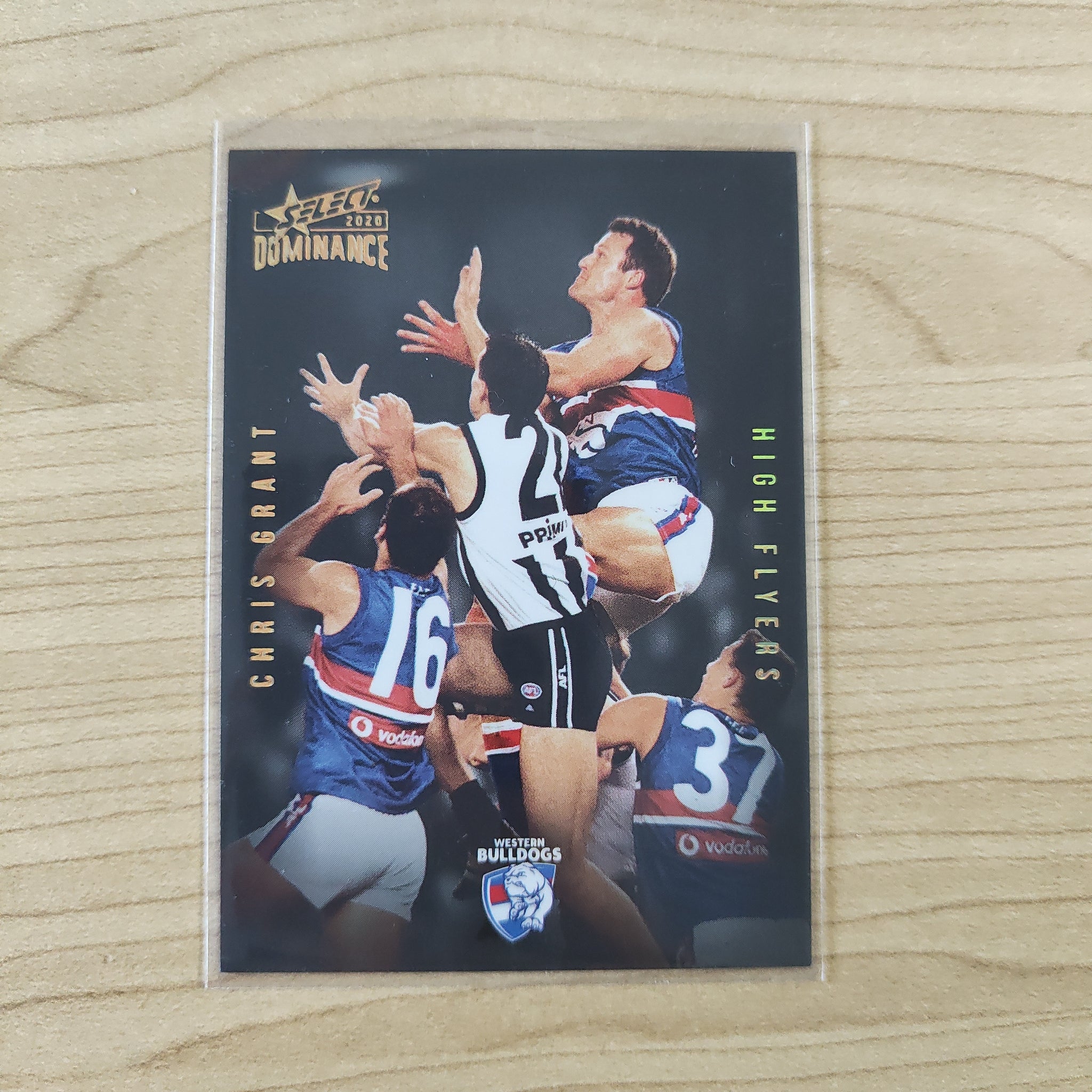 2020 Select Dominance High Flyers Chris Grant Western Bulldogs LOW NUMBER No.08/60